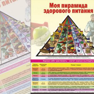 П-2. Плакат «Пирамида здорового питания»