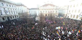 В Италии прошёл многотысячный протест против гей-браков В Италии прошёл многотысячный протест против гей-браков