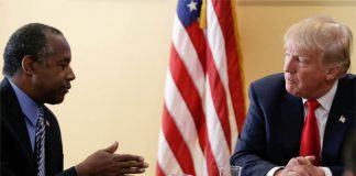 Нейрохирург Бен Карсон принял пост министра в администрации Трампа Нейрохирург Бен Карсон принял пост министра в администрации Трампа