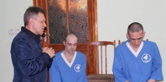 Двое пожизненно осужденных приняли крещение в Виннице Двое пожизненно осужденных приняли крещение в Виннице